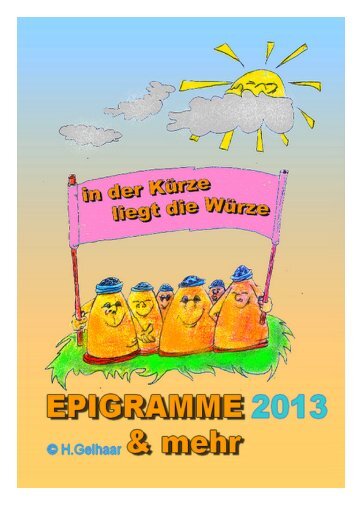 Epigramme 2013