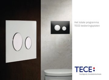 TECE bedieningsplaten toilet - ML Interior Design