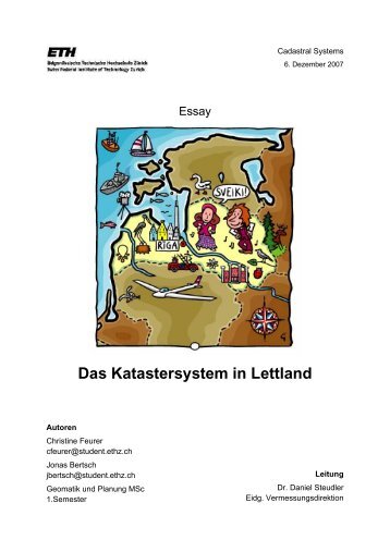 Das Katastersystem in Lettland