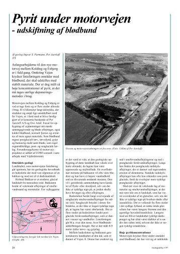Artiklen er en pdf-fil på 607 kb - GeologiskNyt
