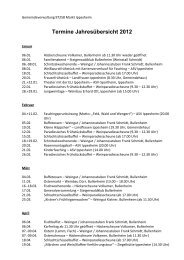 Termine Jahresübersicht 2012 - Ippesheim