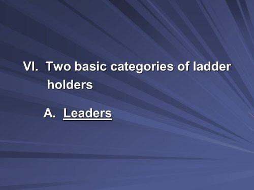 Who's Holding Your Ladder? | Dr. Samuel R. Chand - SCRG