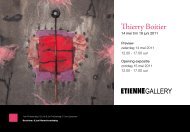 Thierry Boitier - Etienne Gallery