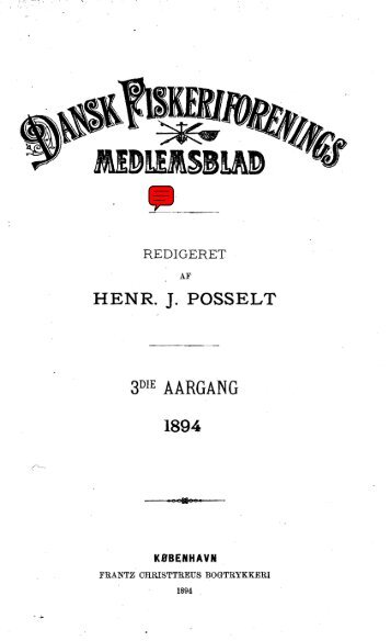 Dansk Fiskeriforenings Medlemsblad 1894 - Runkebjerg.dk