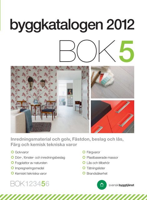 November 2012 Byggkatalogen Svensk Byggtjanst