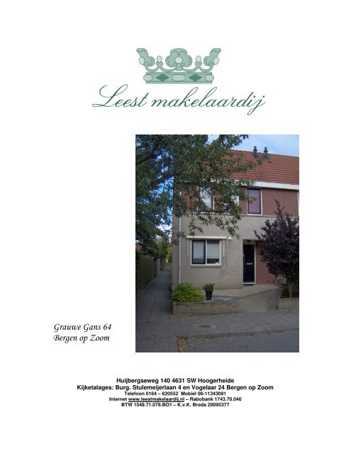 Download brochure (pdf) - Leest Makelaardij