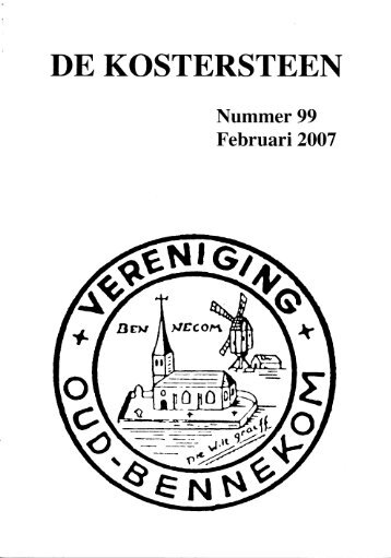 DE KOSTERSTEEN - Oud Bennekom