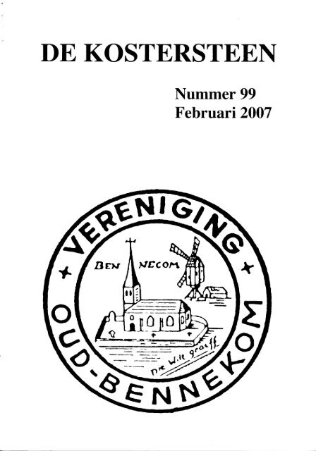 DE KOSTERSTEEN - Oud Bennekom