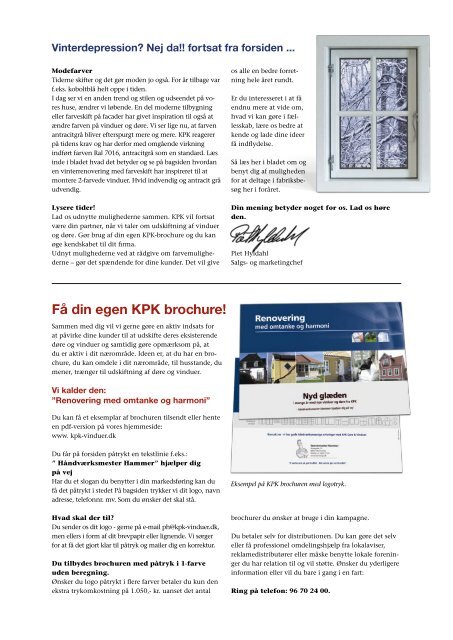 KPK-information nr. 18 - KPK Vinduer