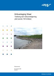Kribverlaging Waal - Rijkswaterstaat