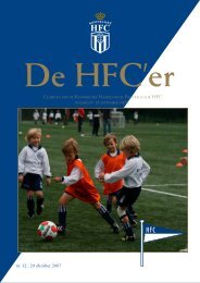 nr. 12. 29 oktober 2007 - Koninklijke HFC