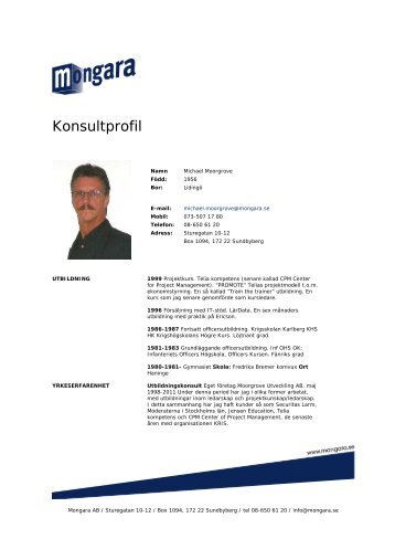 Konsultprofil