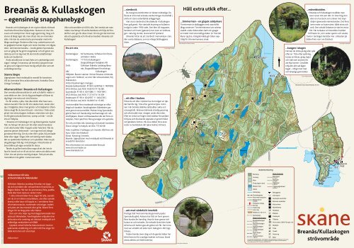 Informationsfolder om Breanäs - Stiftelsen Skånska Landskap