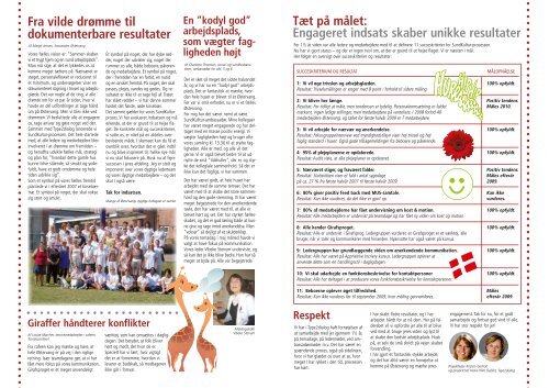 Beboerne anerkender vores arbejde - Type2dialog