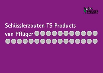 Schüsslerzouten TS Products van Pflüger