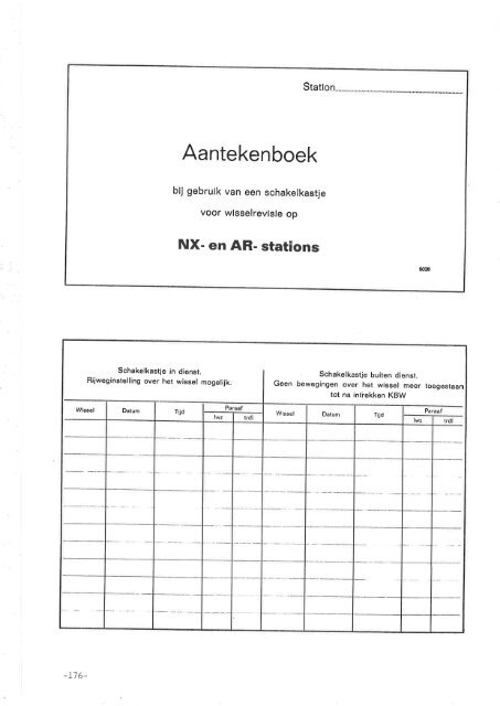 Het Wissel deel 2 - IRSE-NL Nieuws