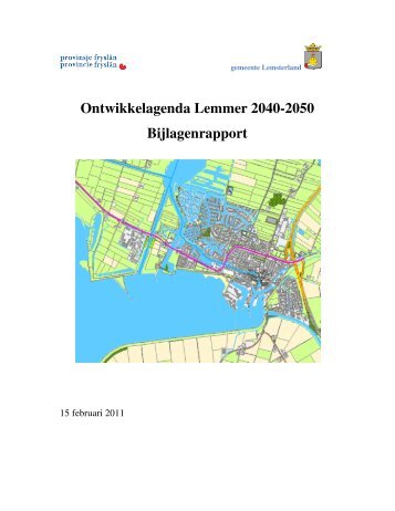 Ontwikkelagenda Lemmer (2010) Bijlagen.pdf - AA Planadvies