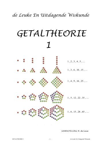 GETALTHEORIE 1 - Adeleuw