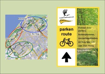 Boekje Parkenroute - Afdeling Haagse Regio - Fietsersbond