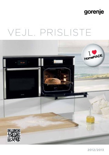 VEJL. PRISLISTE - Gorenje