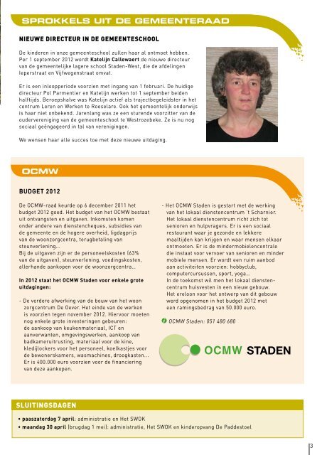 INFO STADEN - Gemeente Staden