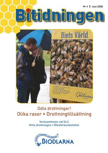 Bitidningen 2008 6 - Sveriges Biodlares Riksförbund