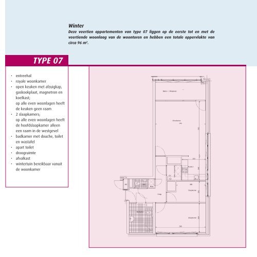 Ligging complex De Vier Jaargetijden - Woonbedrijf