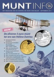 NIEUW! De zilveren 5 euro-munt ter ere van Hélène Dutrieu