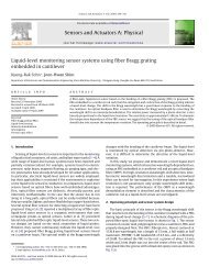 Sensors and Actuators A: Physical Liquid-level monitoring sensor ...