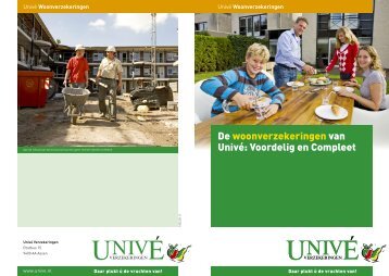 De woonverzekeringen van Univé: Voordelig en Compleet