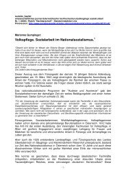 Volkspflege. Sozialarbeit im Nationalsozialismus.1 - soziales_kapital