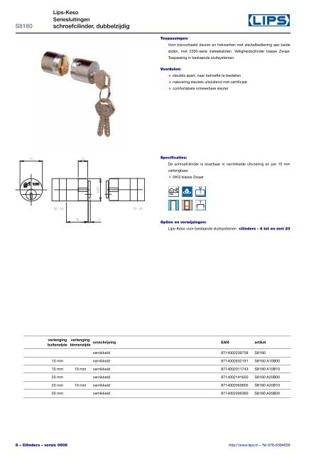 Inhoudsopgave - Assa Abloy