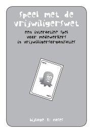 cases - Vlaams Steunpunt Vrijwilligerswerk vzw