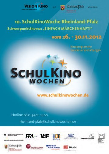 Kinoprogramme Sonderveranstaltungen - Schulkinowoche in ...