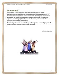 Lofprijs en Aanbidding - Tabernacle Dance Ministries