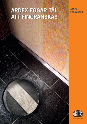 ARDEX fogmassor