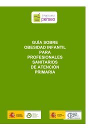 guía obesidad infantil - Agencia Española de Seguridad Alimentaria ...