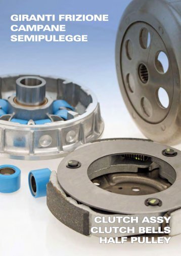 GIRANTI FRIZIONE CAMPANE SEMIPULEGGE CLUTCH ASSY ...