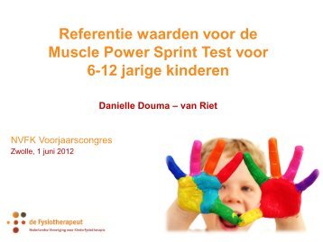 Referentie waarden voor de Muscle Power Sprint Test voor ... - NVFK