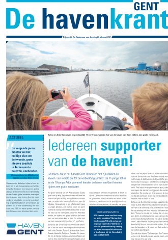 Lees hier alvast de eerste havenkrant Gent van ... - Corelio Connect