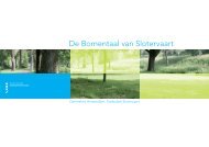 De Bomentaal van Slotervaart - Stadsdeel Nieuw-West - Gemeente ...