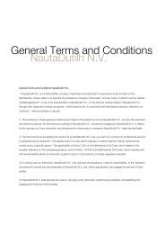 General Terms and Conditions NautaDutilh N.V.