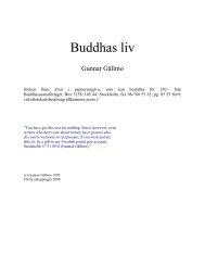 Buddhas liv - Buddha dhamma sangha