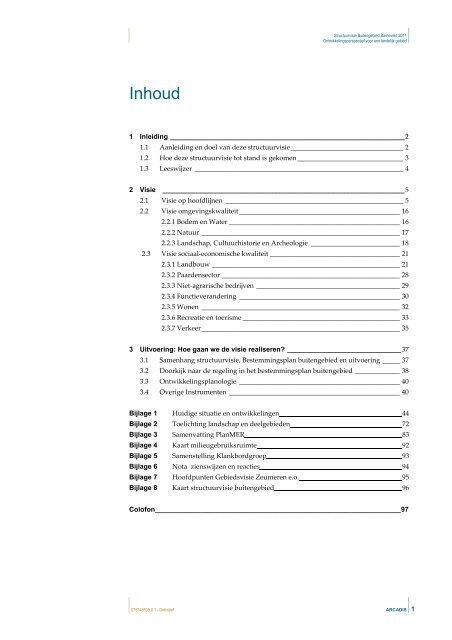 structuurvisie buitengebied barneveld 2011 ... - Gemeente Barneveld