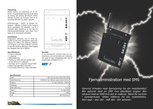 Fjernadministration med SMS