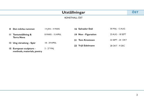 Programmet för 2012 pdf - Edsvik Konsthall