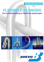 Prijslijst Flexibele Slangen voor ventilatie en afzuiging 01-02-2011