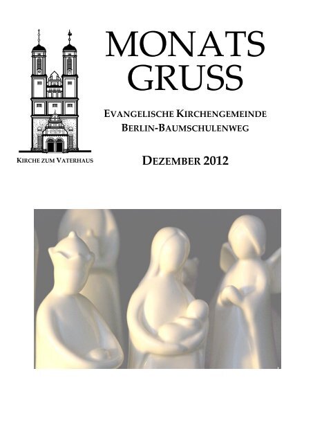 DEZEMBER 2012 - Evangelische Kirchengemeinde zum Vaterhaus