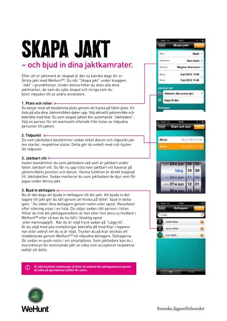 WeHunt för iPhone (pdf-fil 1.8mb)