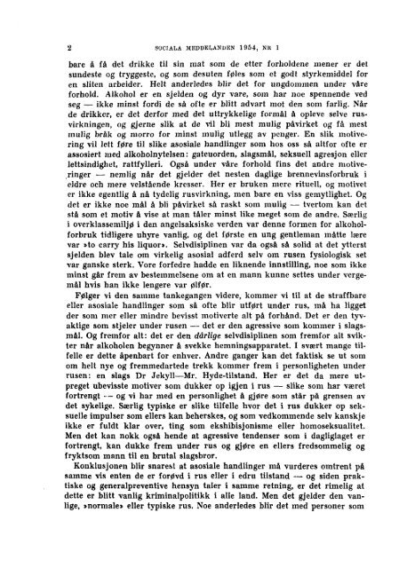 Sociala meddelanden. 1954: 1-6 (pdf) - Statistiska centralbyrån